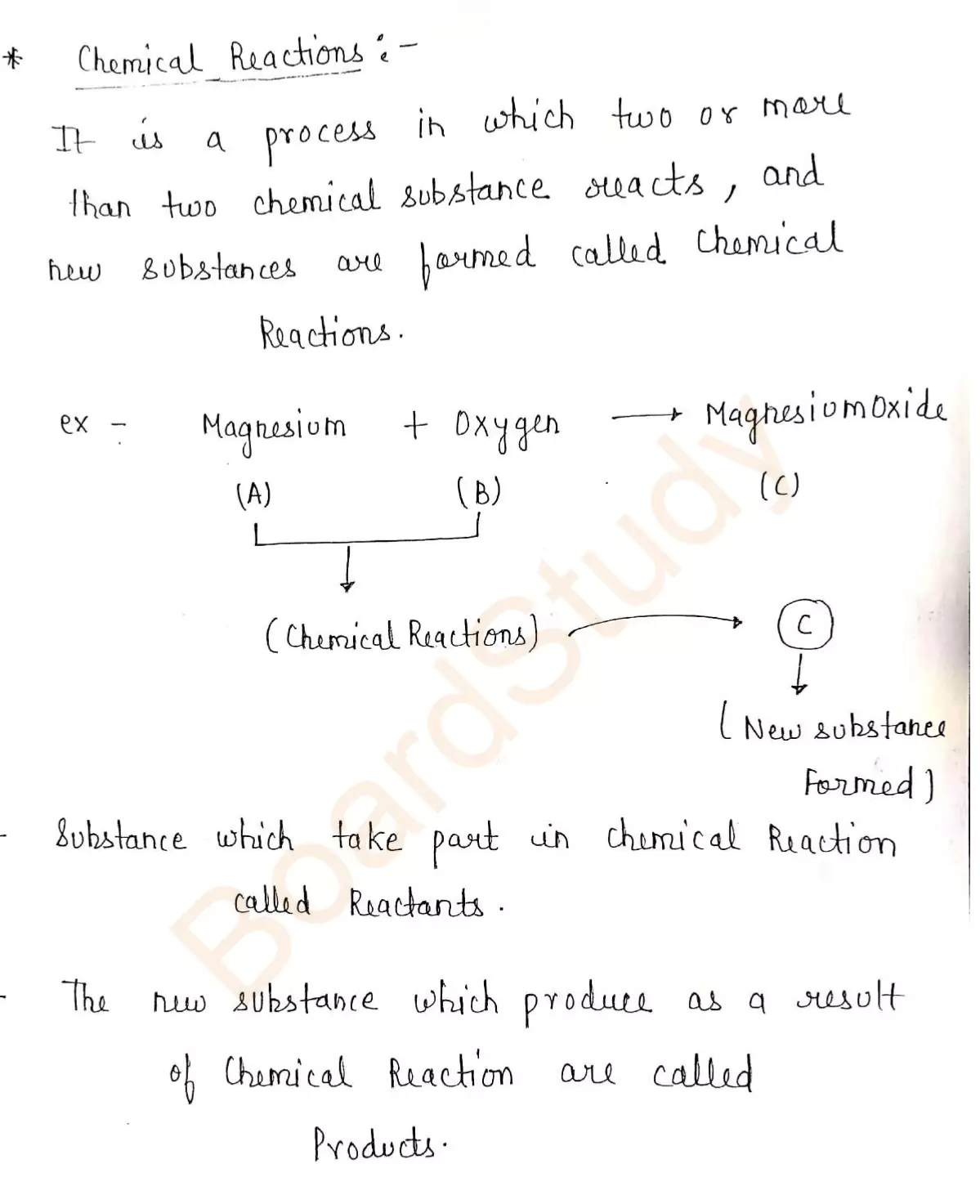 Chemical reaction and equation notes 002