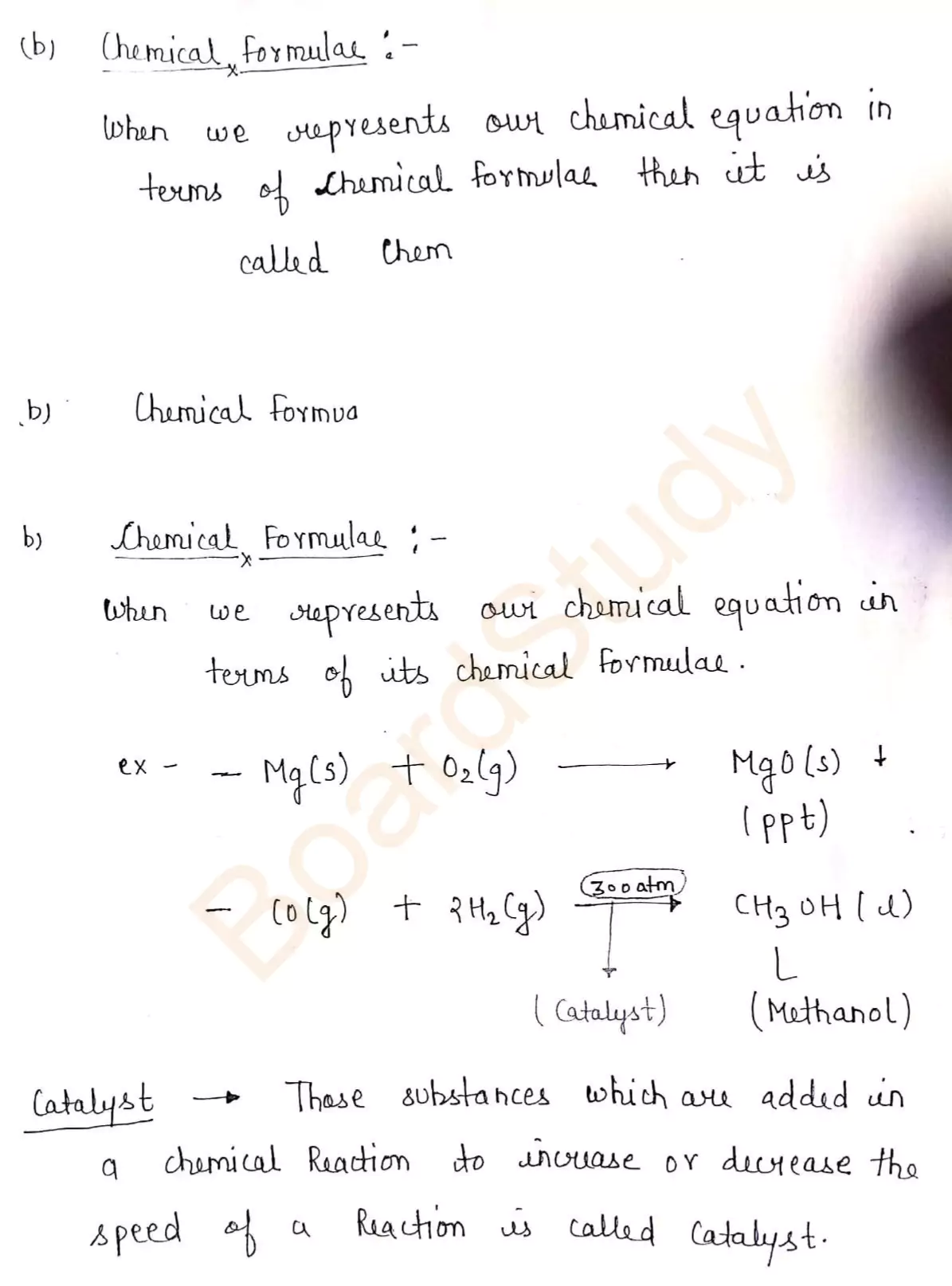 Chemical reaction and equation notes 006
