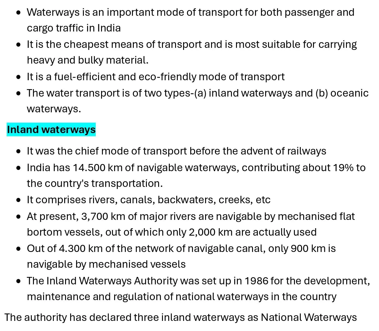 Class 12 Geography chapter 15 notes 008
