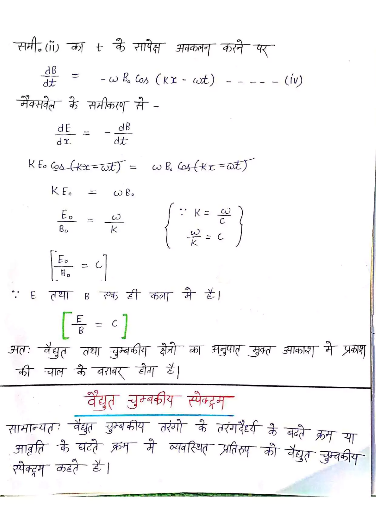 Class 12 physics chapter 8 notes in hindi 004