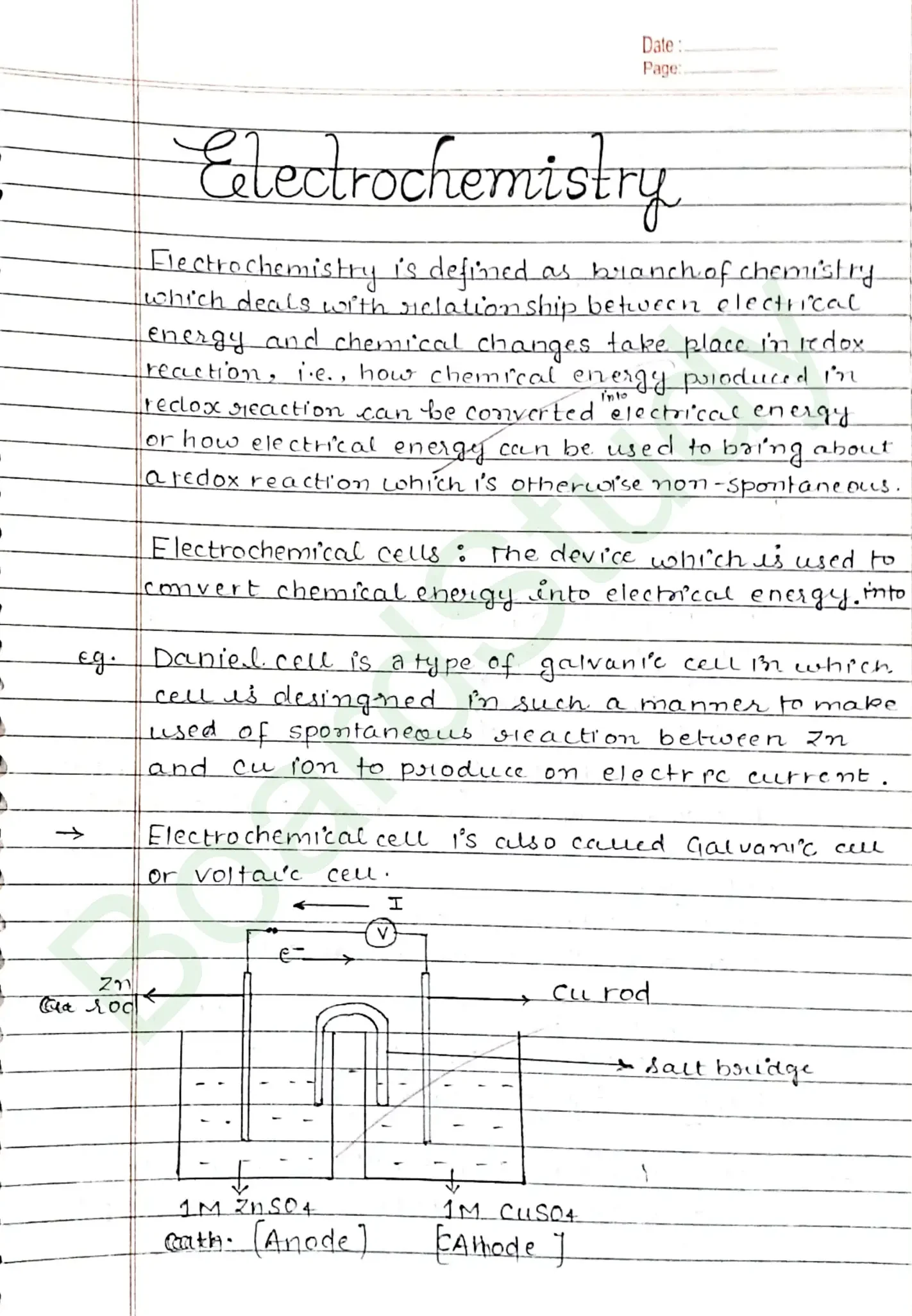 Class 12 Chemistry chapter 3 Handwritten Notes 001