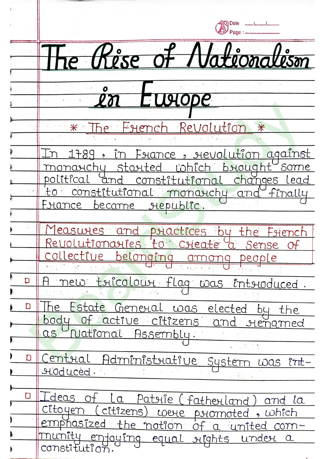 13. The Rise of Nationalism in Europe page 0001