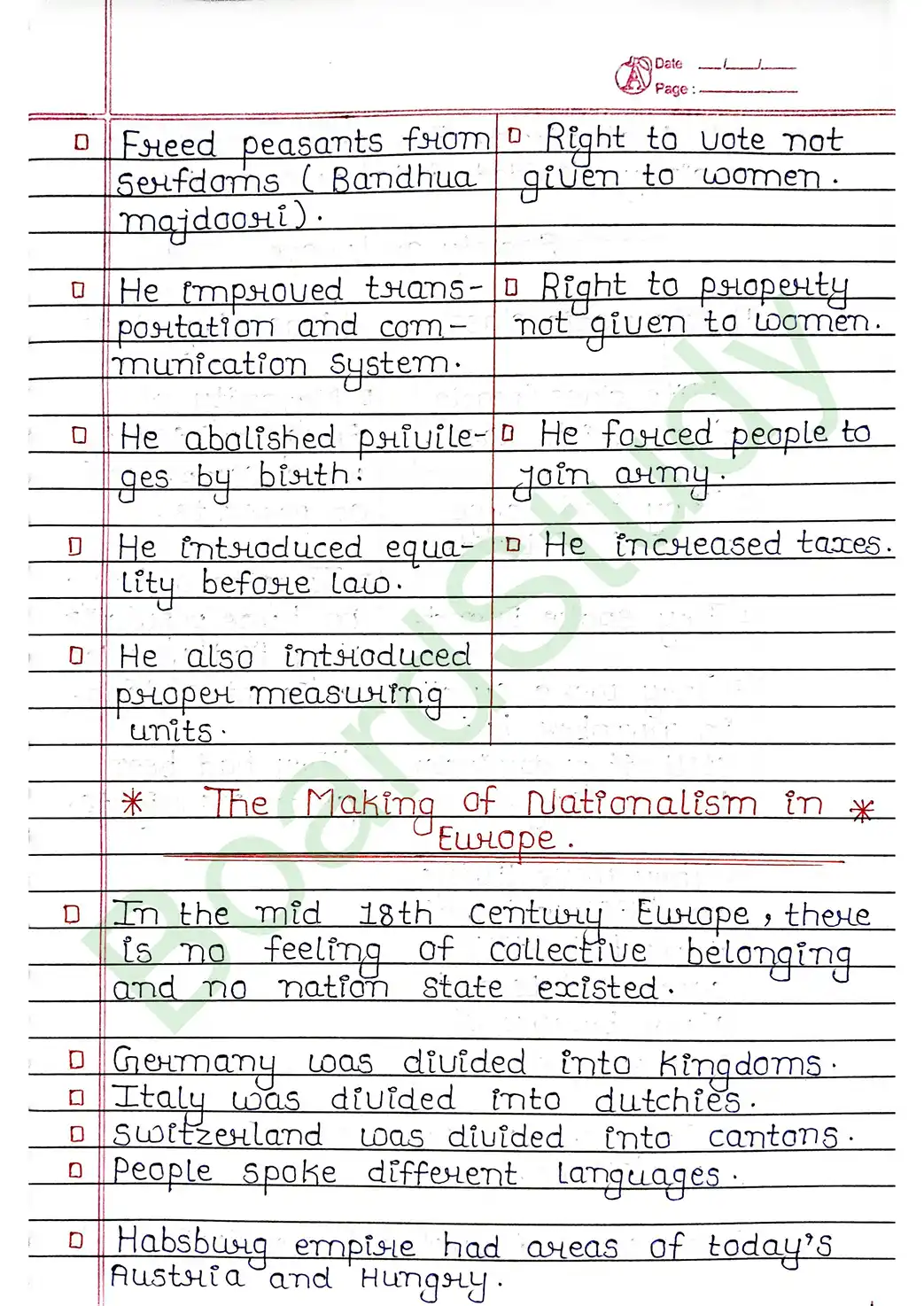 13. The Rise of Nationalism in Europe page 0003