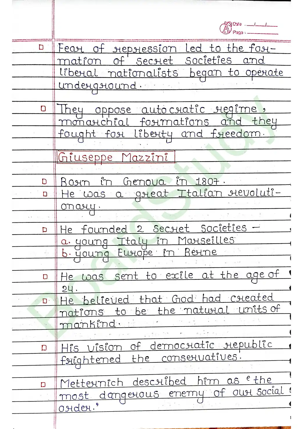 13. The Rise of Nationalism in Europe page 0008