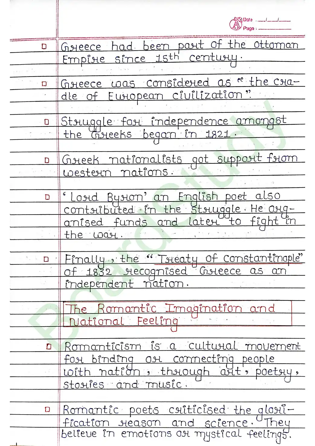 13. The Rise of Nationalism in Europe page 0010