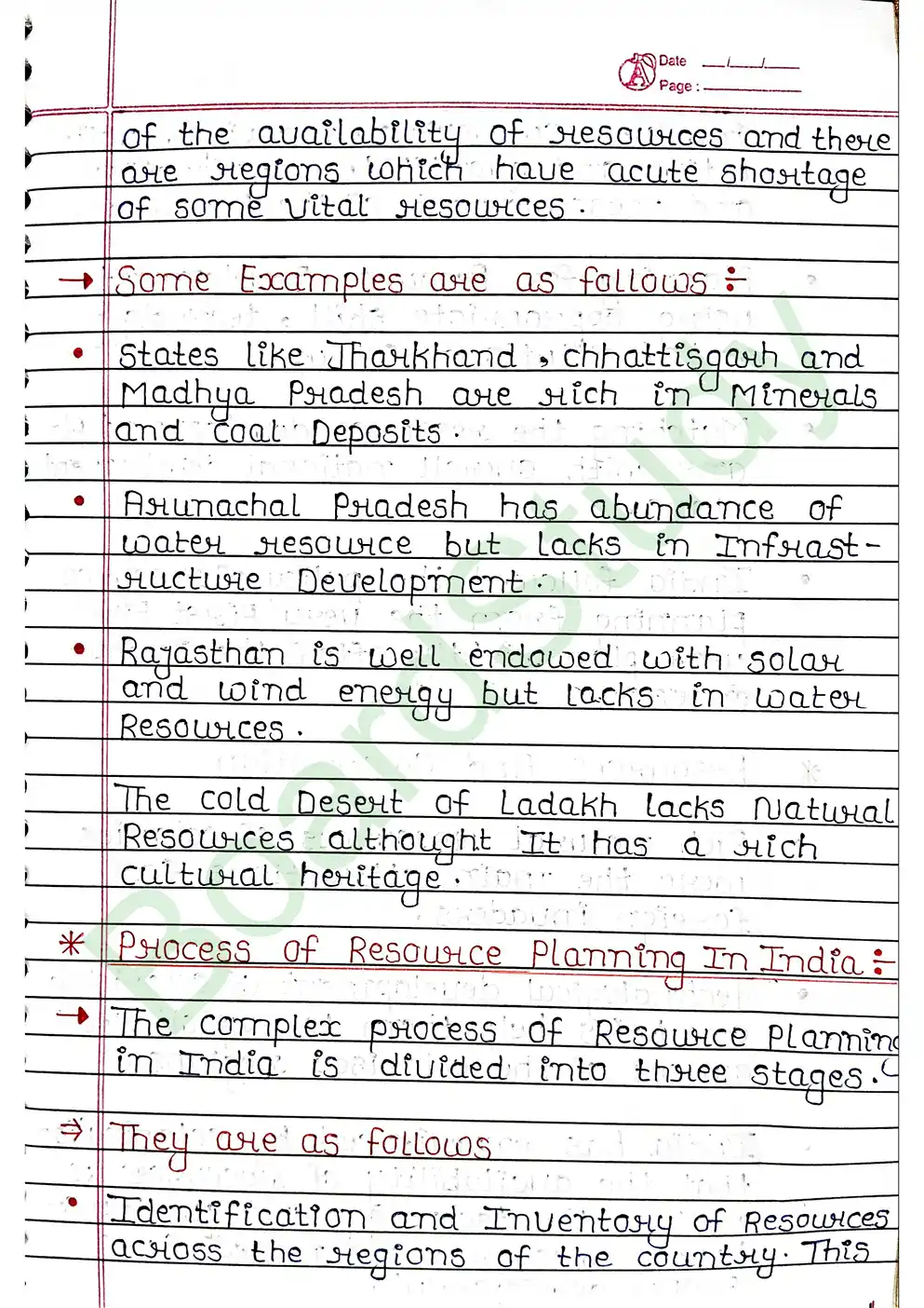 6. Resources and Development page 0009