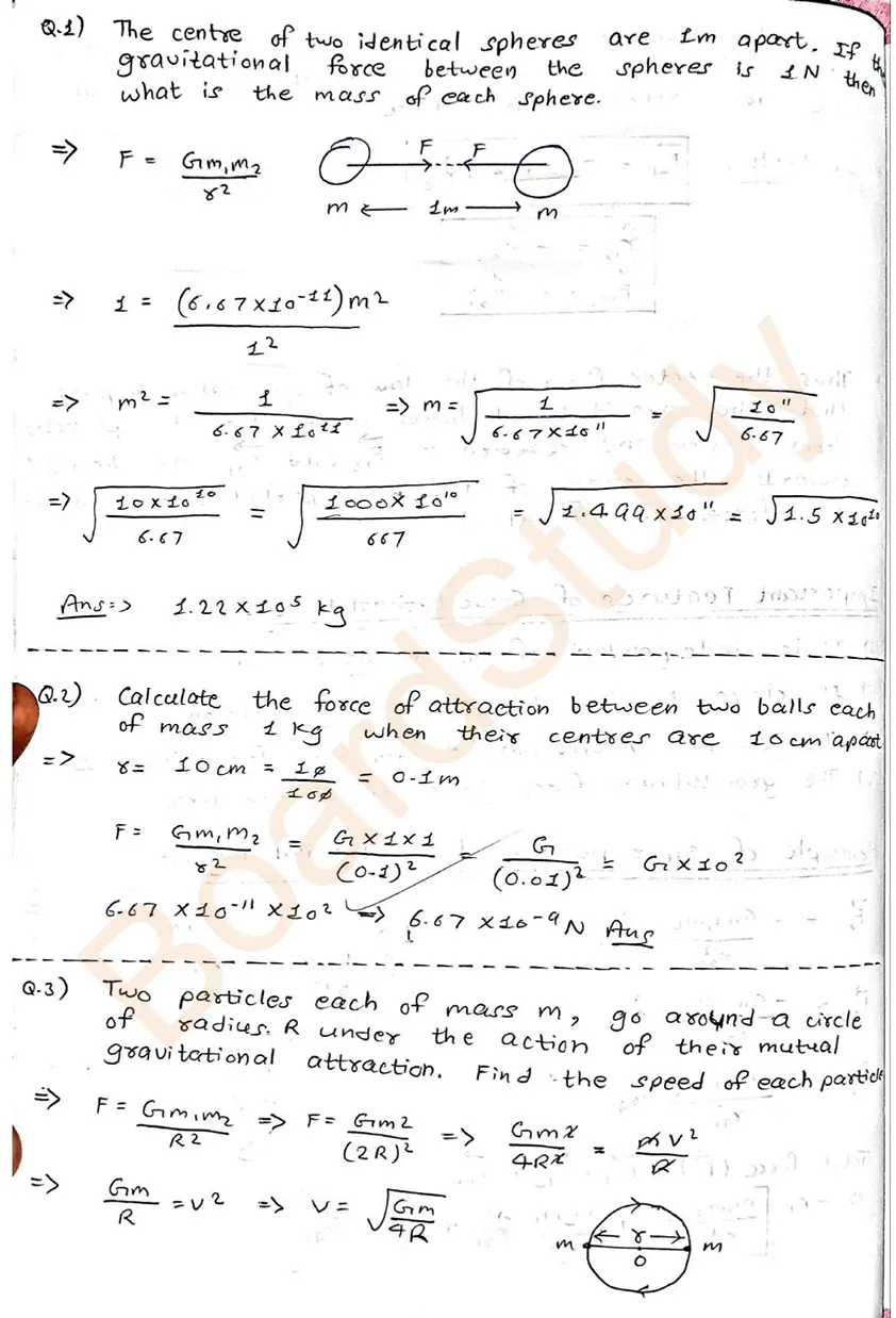 Gravitation Notes 004