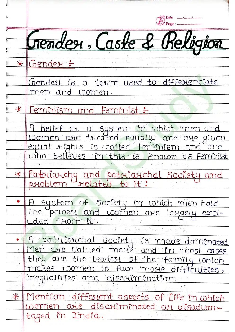 19. Gender Cast Religion page 0001