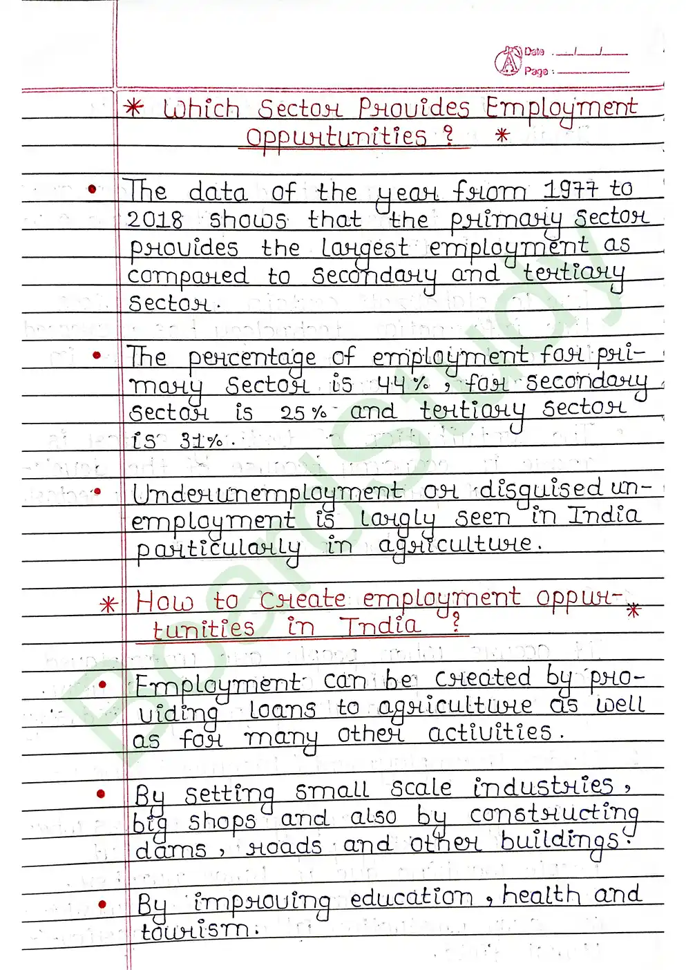 2. Sectors of the Indian Economy page 0004