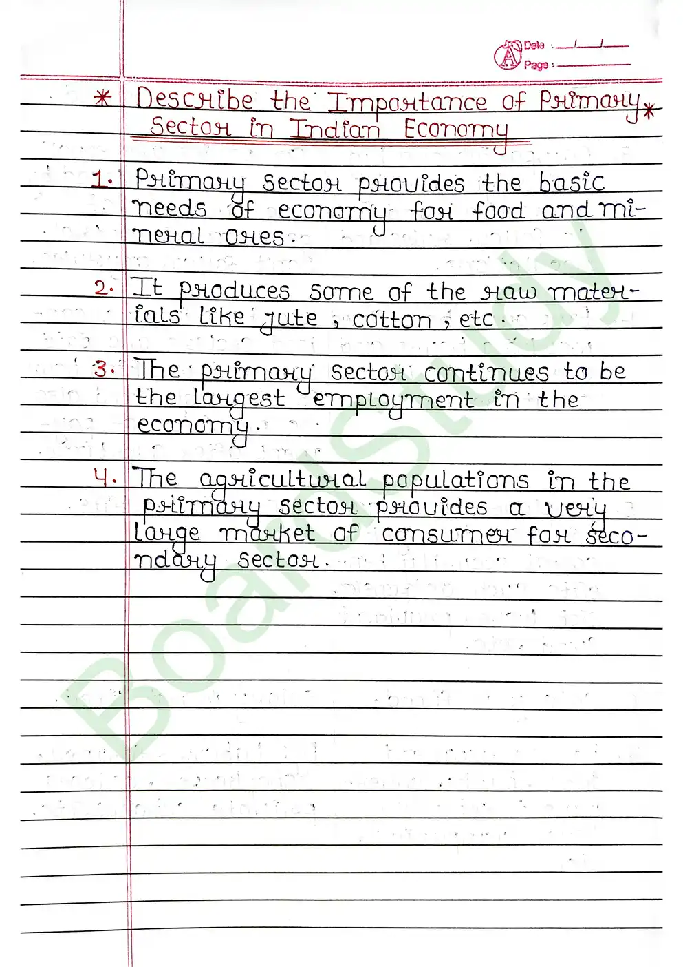 2. Sectors of the Indian Economy page 0008