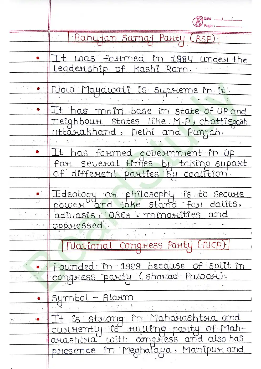 20. Political Parties page 0010