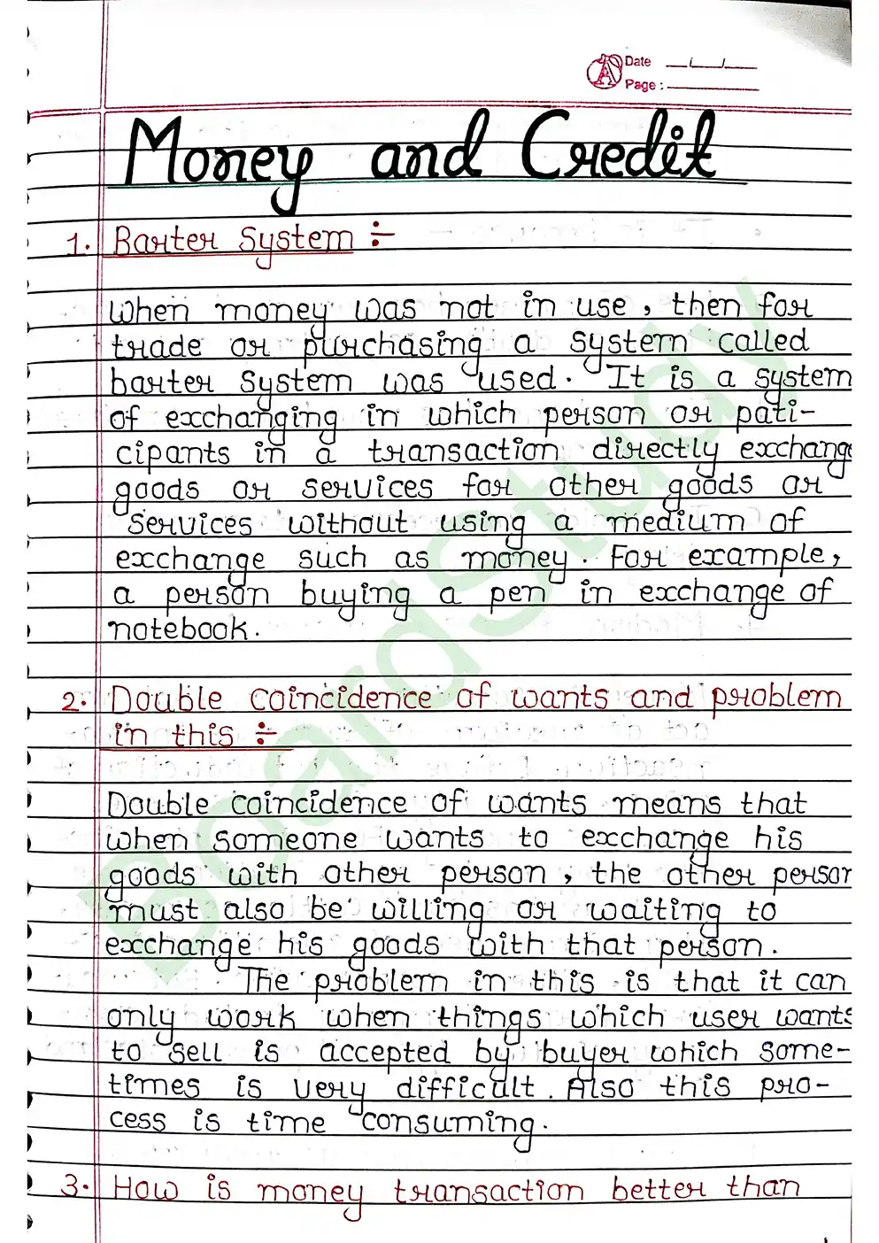 3. Money Credit page 0001