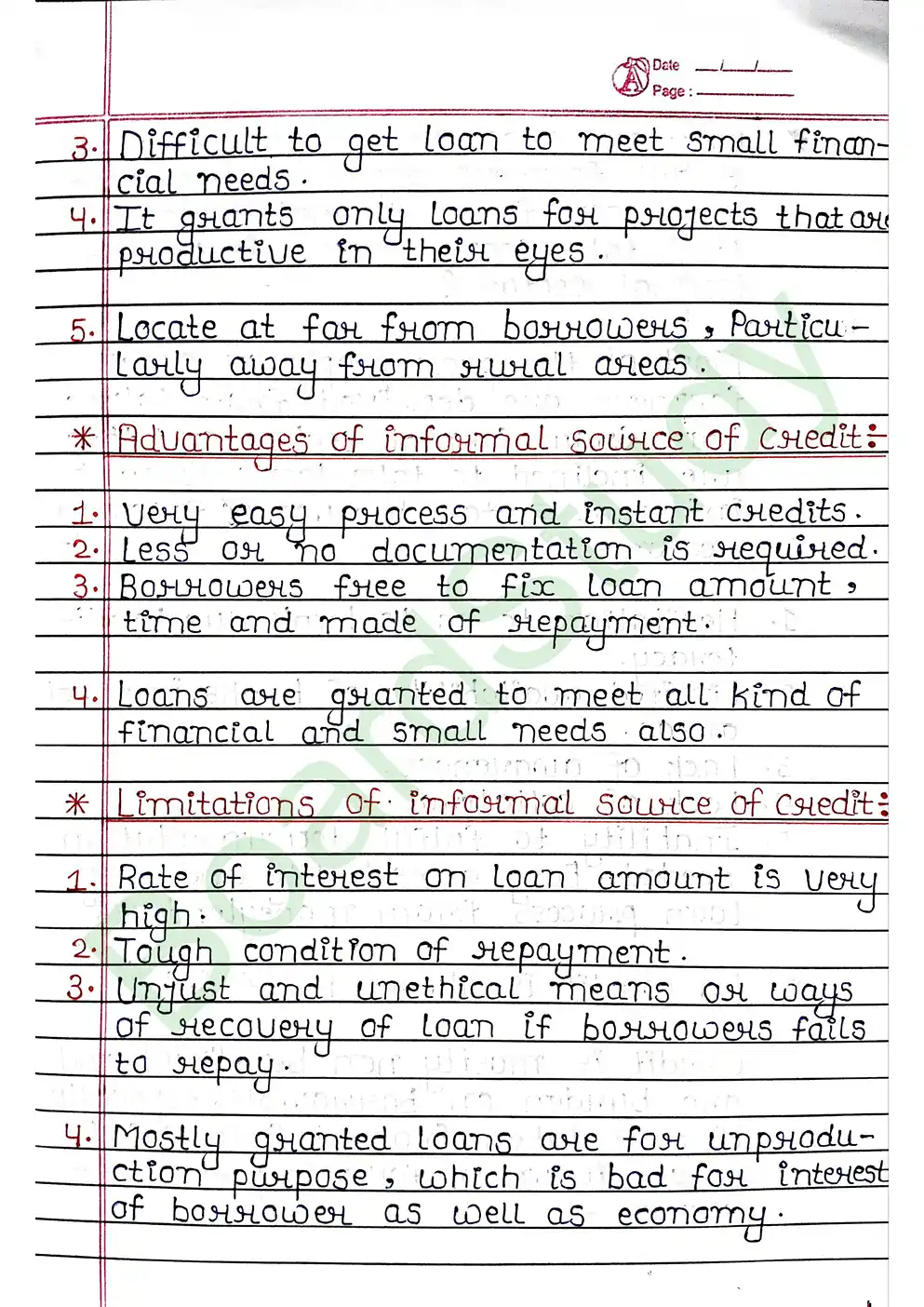 3. Money Credit page 0013