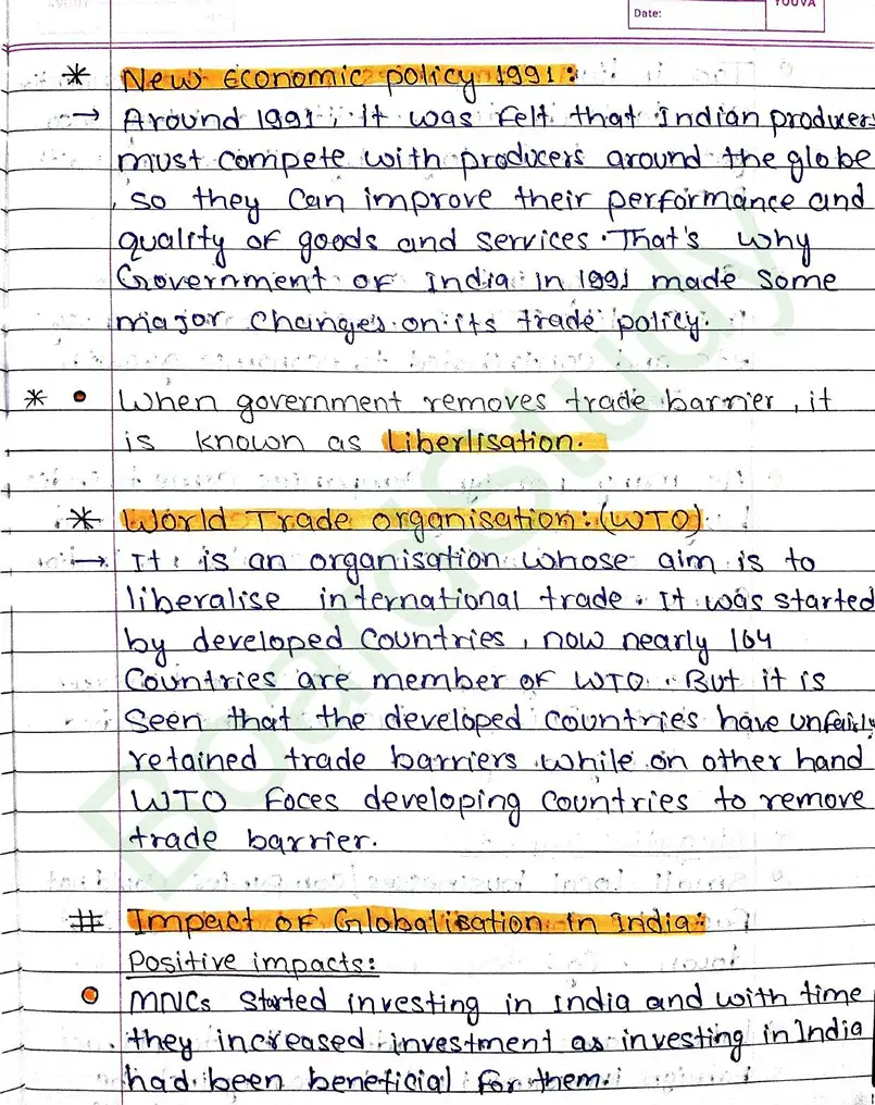 Class 10 economics Globalization Notes_page-0005