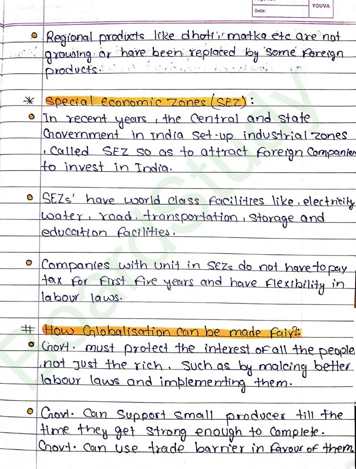 Class 10 economics Globalization Notes_page-0007