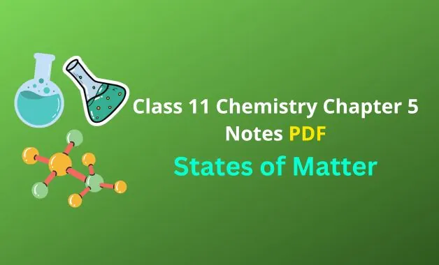 States of Matter Notes PDF