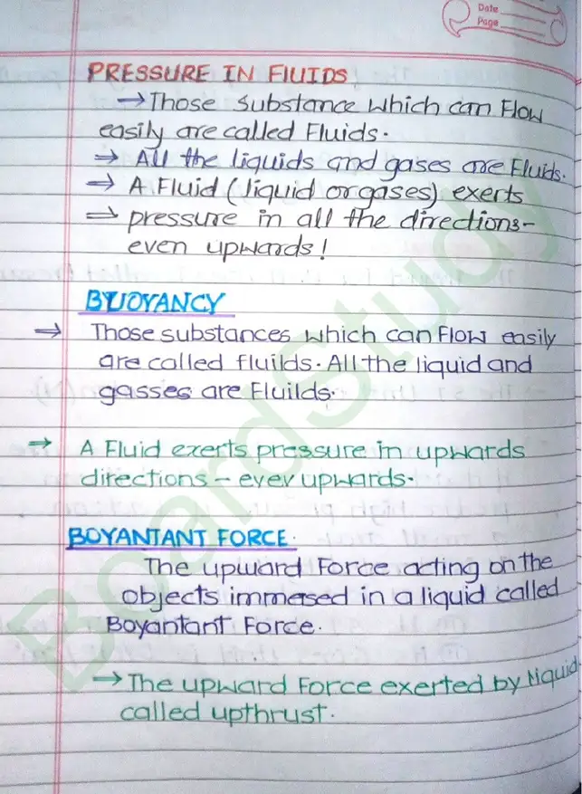 class 9 physics gravitation handwritten notes-014