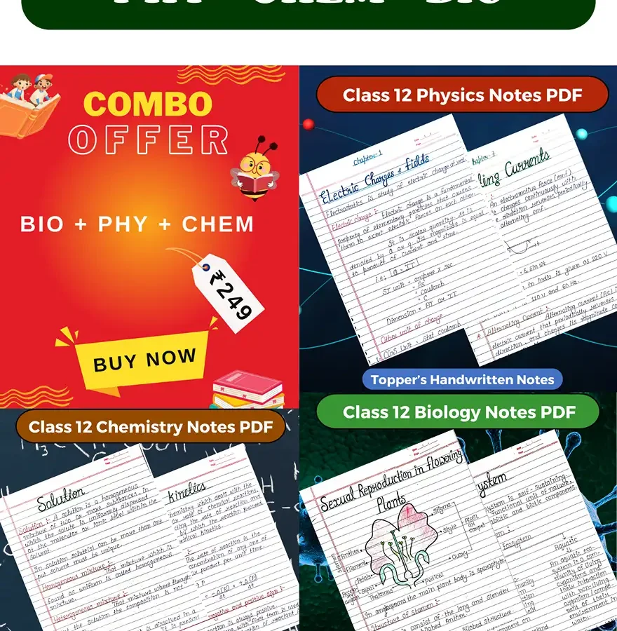 Physics chemistry and biology notes