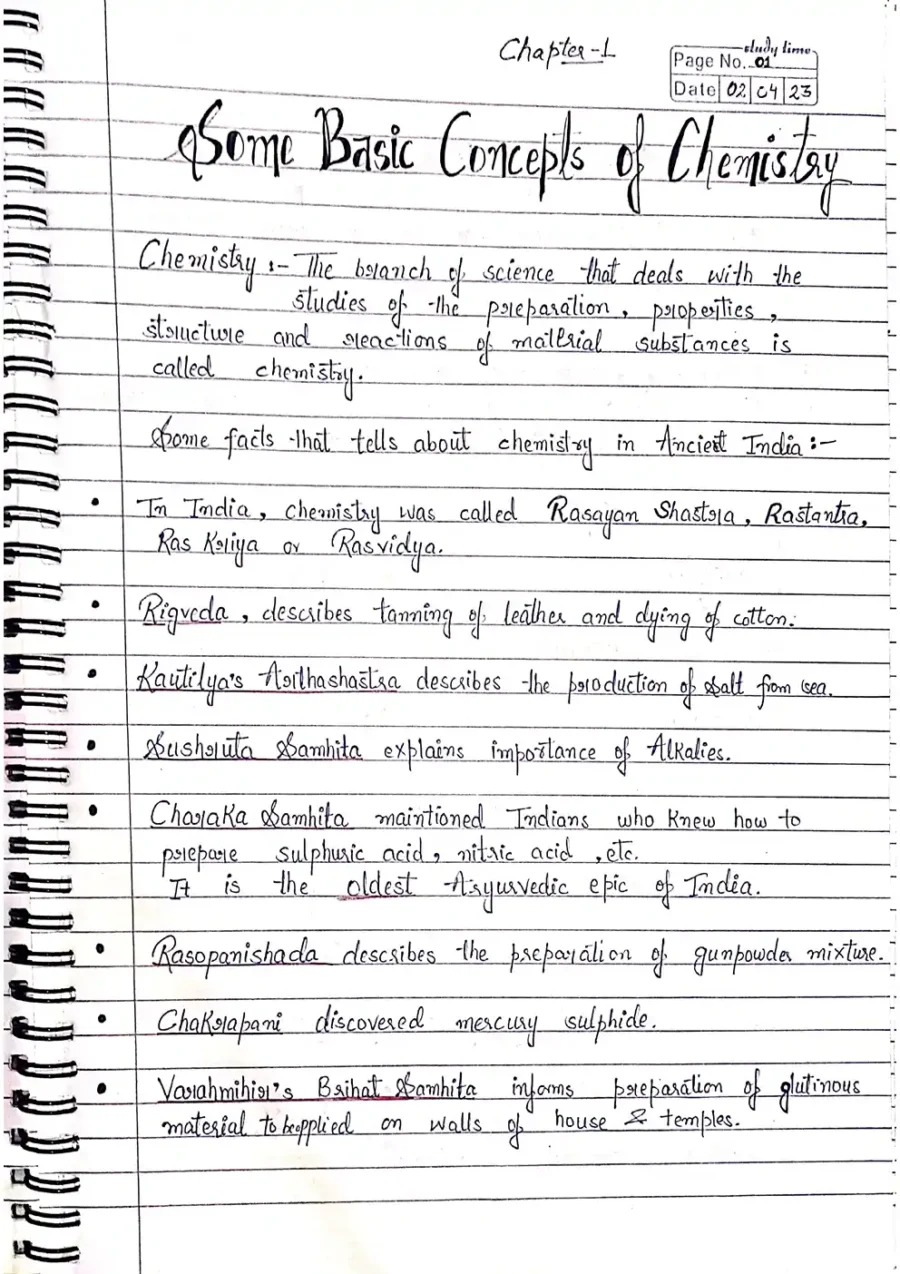 Class 11 Physics + Chemistry + Biology Notes PDF Download 2025-2026 (Topper’s Handwritten Notes) - Image 4