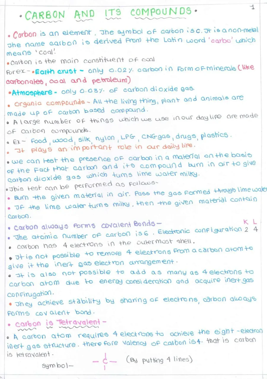 Class 10 Science Notes PDF Download 2025-2026 (Topper's Handwritten Notes) - Image 3