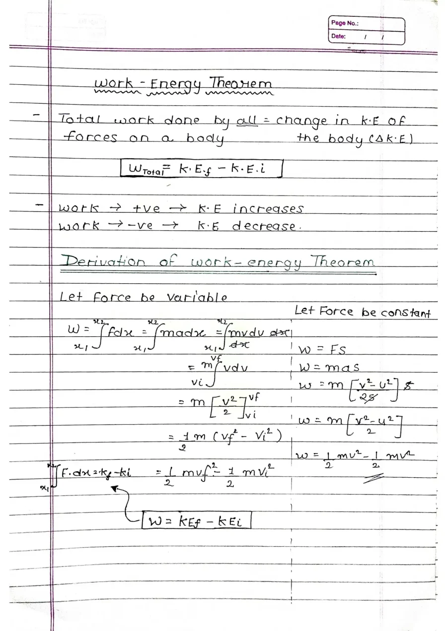 Class 11 Physics Notes PDF Download 2025-2026 (Topper's Handwritten Notes) - Image 4