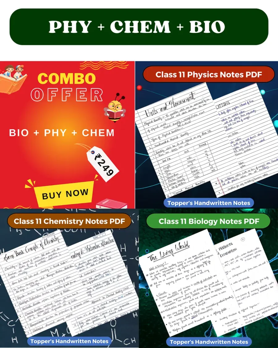 Class 11 physics chemistry and biology notes pdf download -