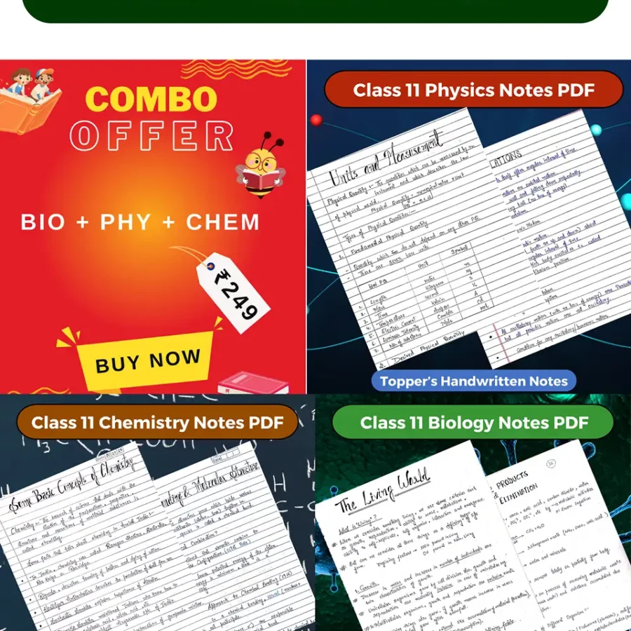 Class 11 physics chemistry and biology notes pdf download -