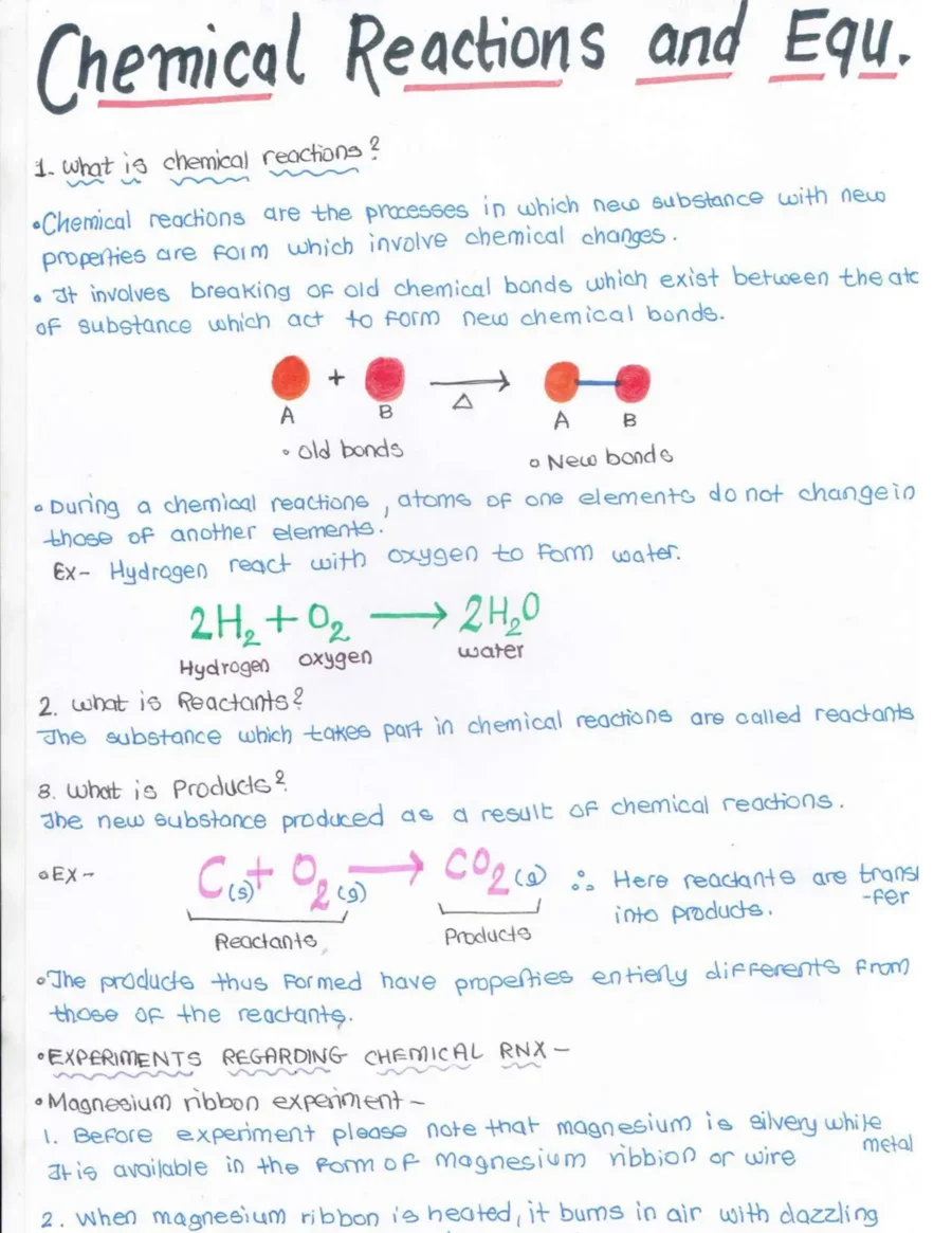 Class 10 Science Notes PDF Download 2025-2026 (Topper's Handwritten Notes) - Image 2