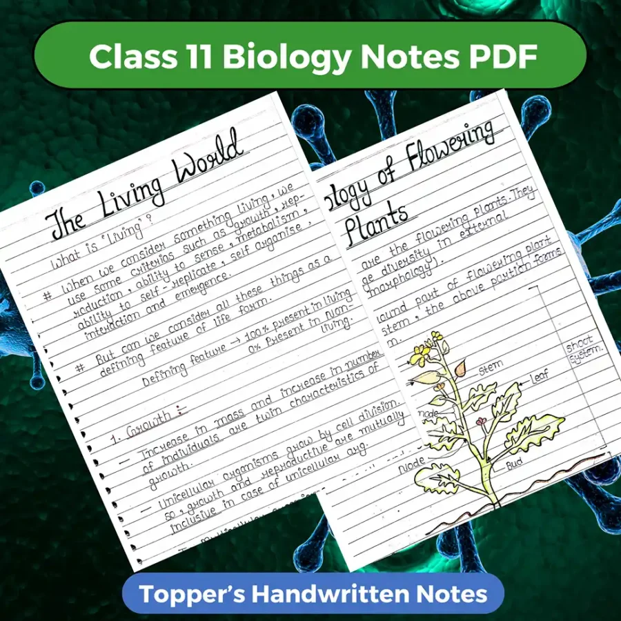 class 11 biology notes pdf