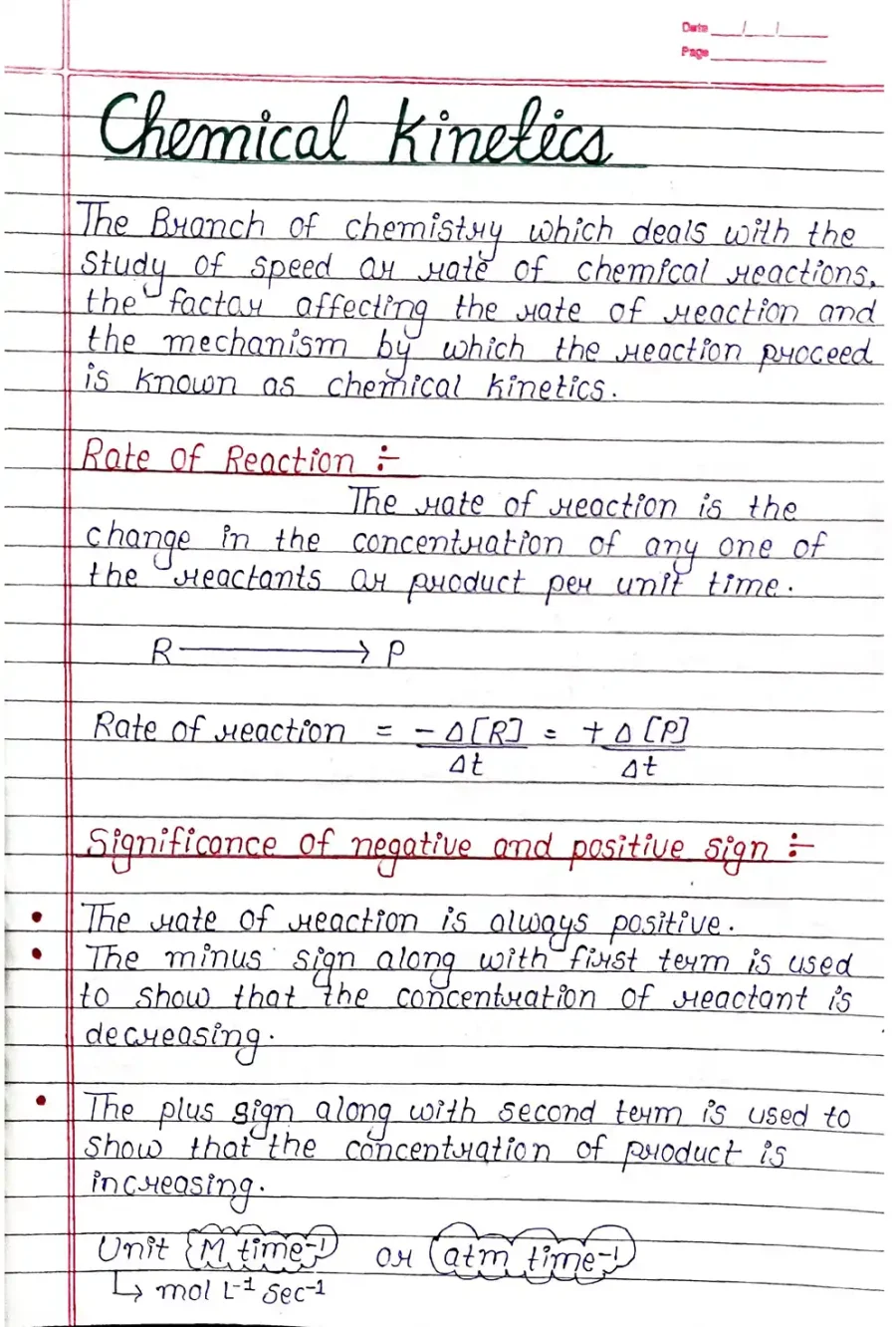 3. Chemical kinetics -01