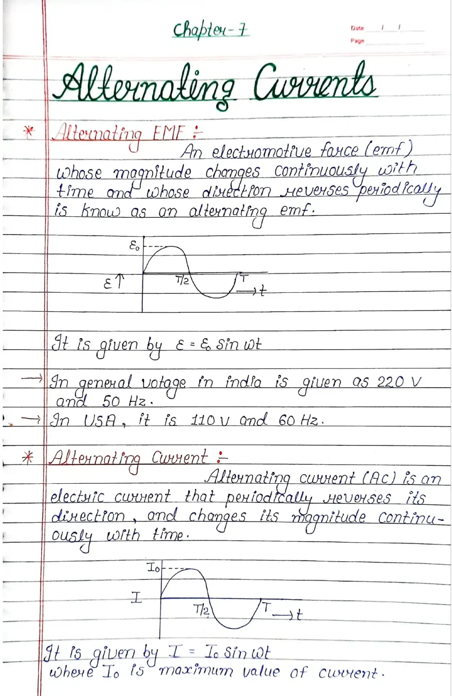 NEET Physics Handwritten Notes PDF Download (Topper's Handwritten Notes) - Image 3
