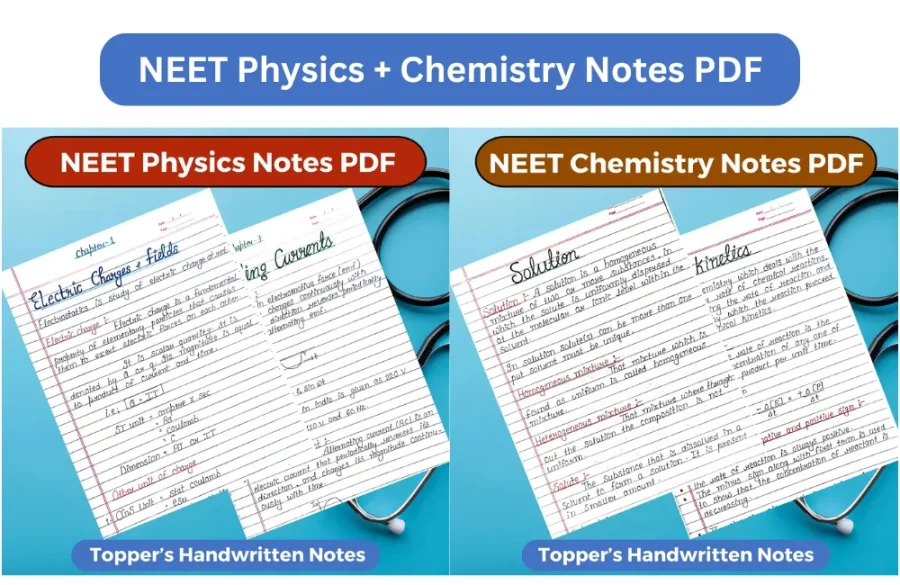 class 12 physics and chemistry notes pdf download