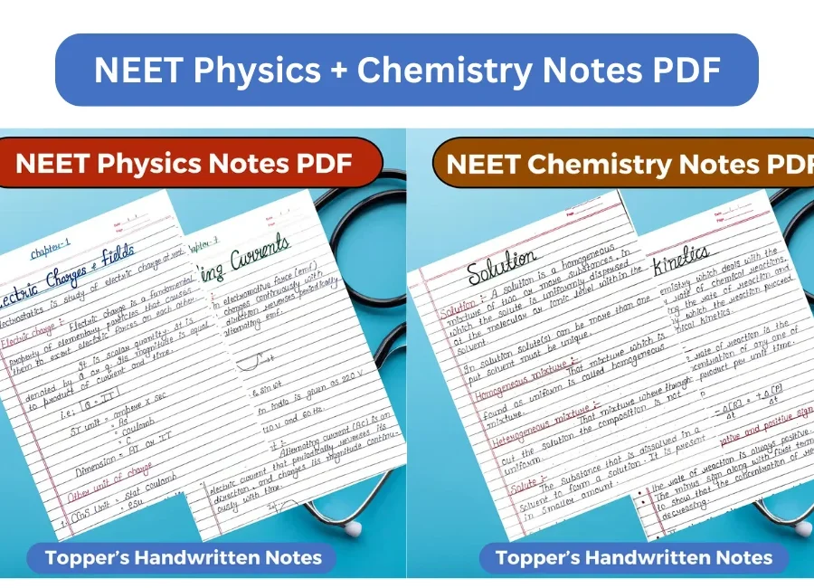 class 12 physics and chemistry notes pdf download