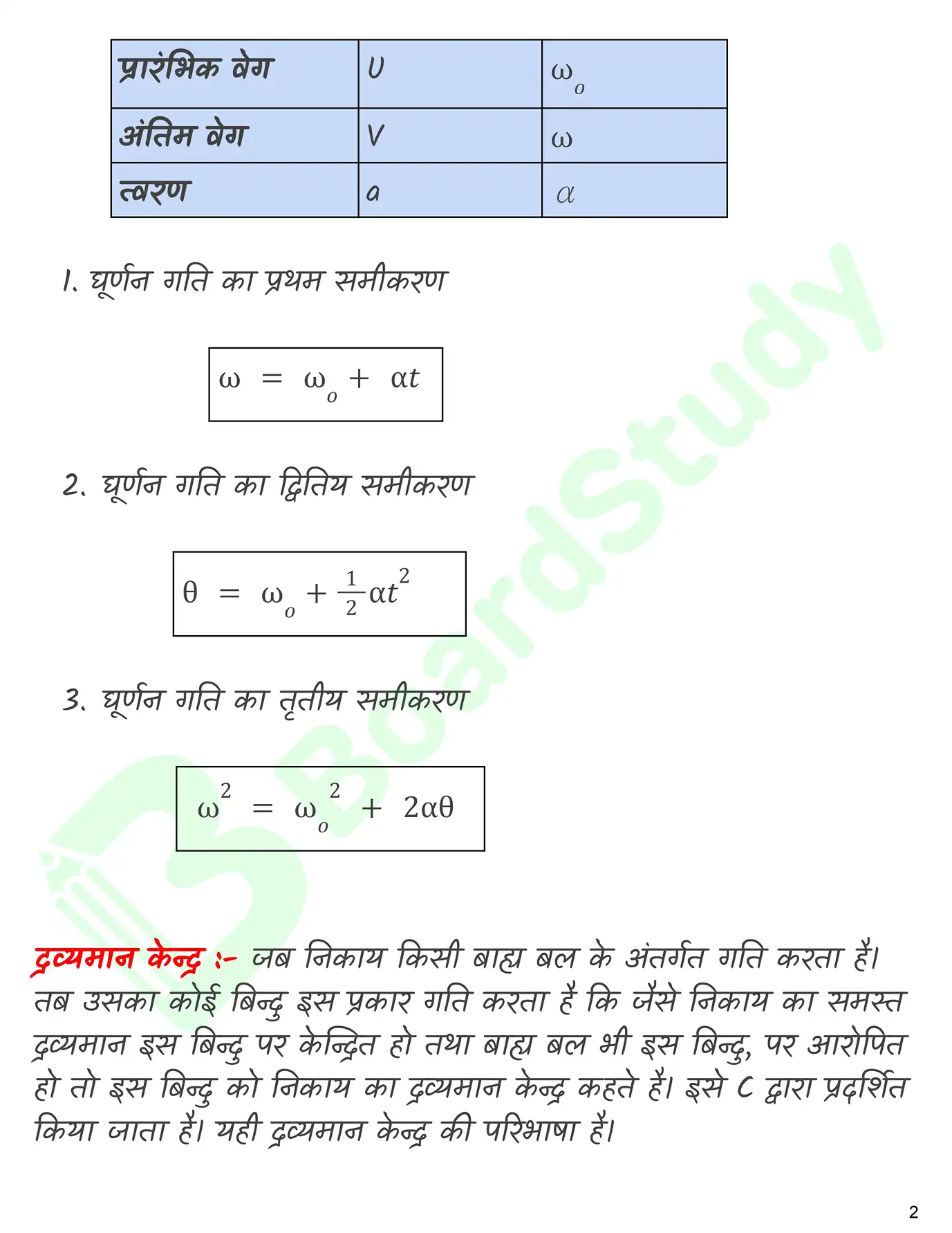 कणों के निकाय तथा घुर्ण गति नोट्स_page-0003