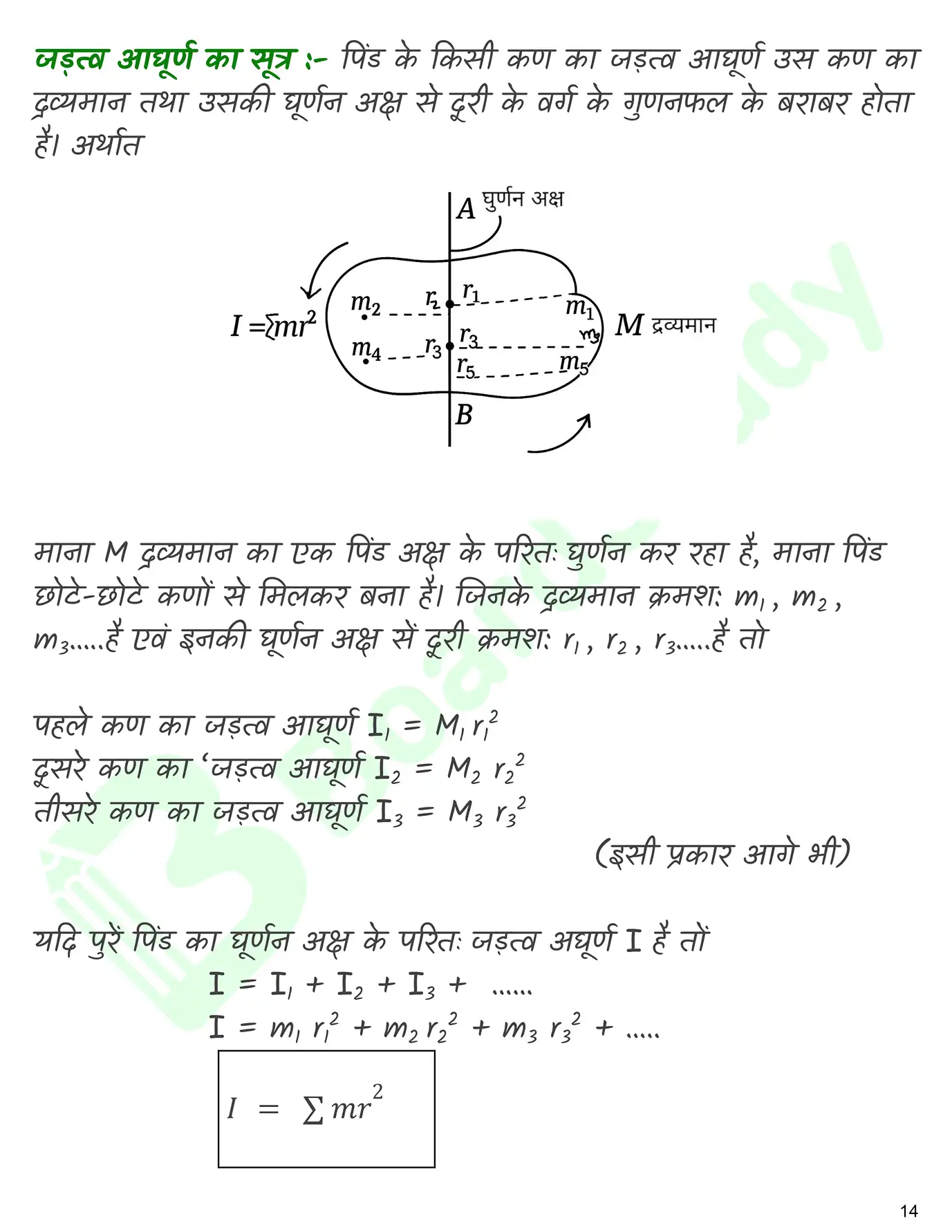 कणों के निकाय तथा घुर्ण गति नोट्स_page-0015