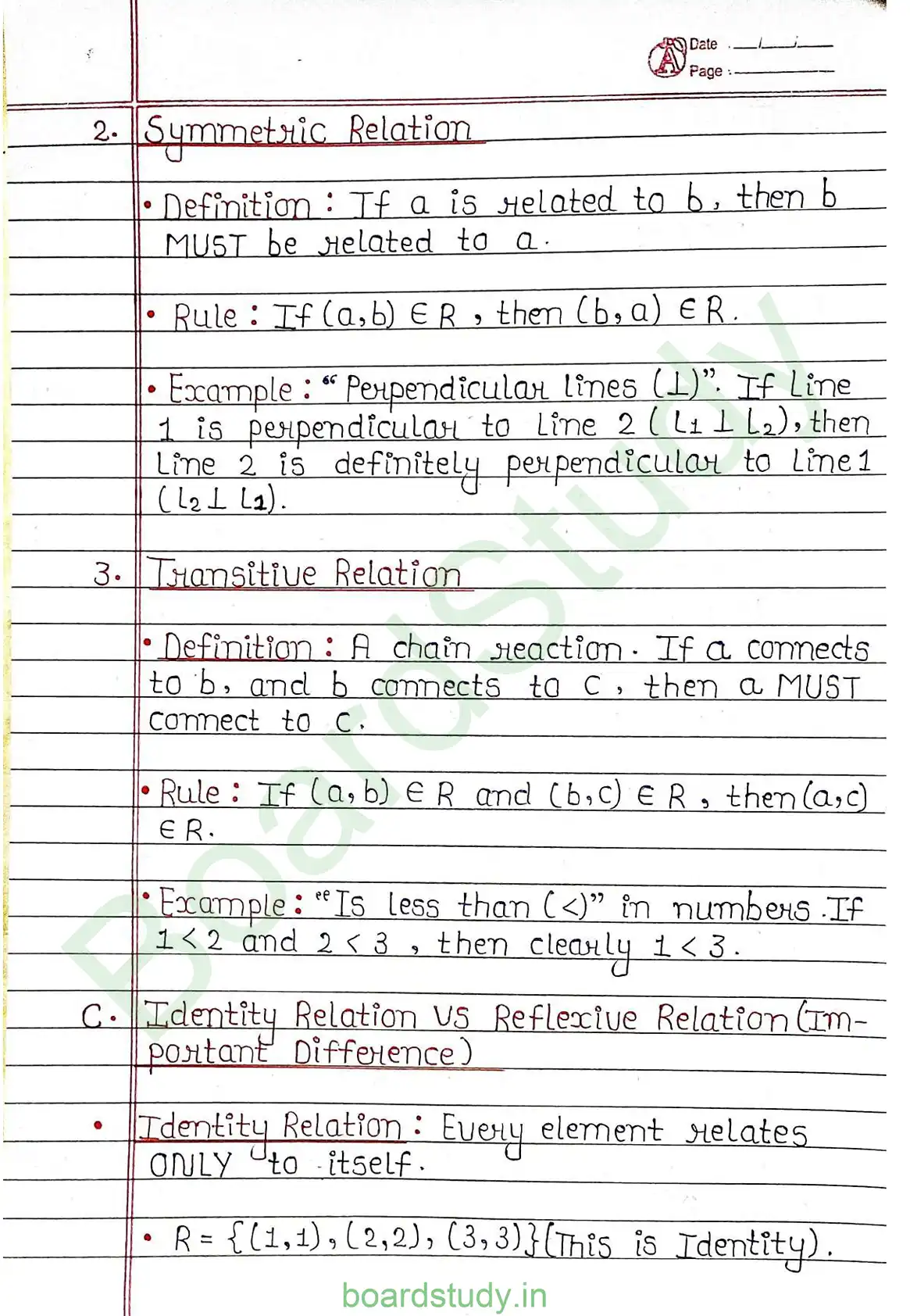 1. Relation Functions Notes PDF page 0004