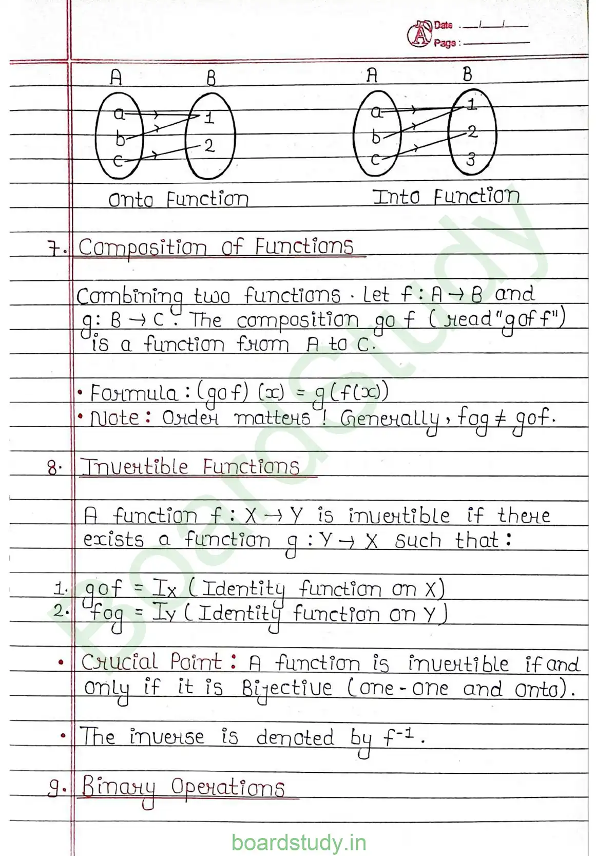 1. Relation Functions Notes PDF page 0009