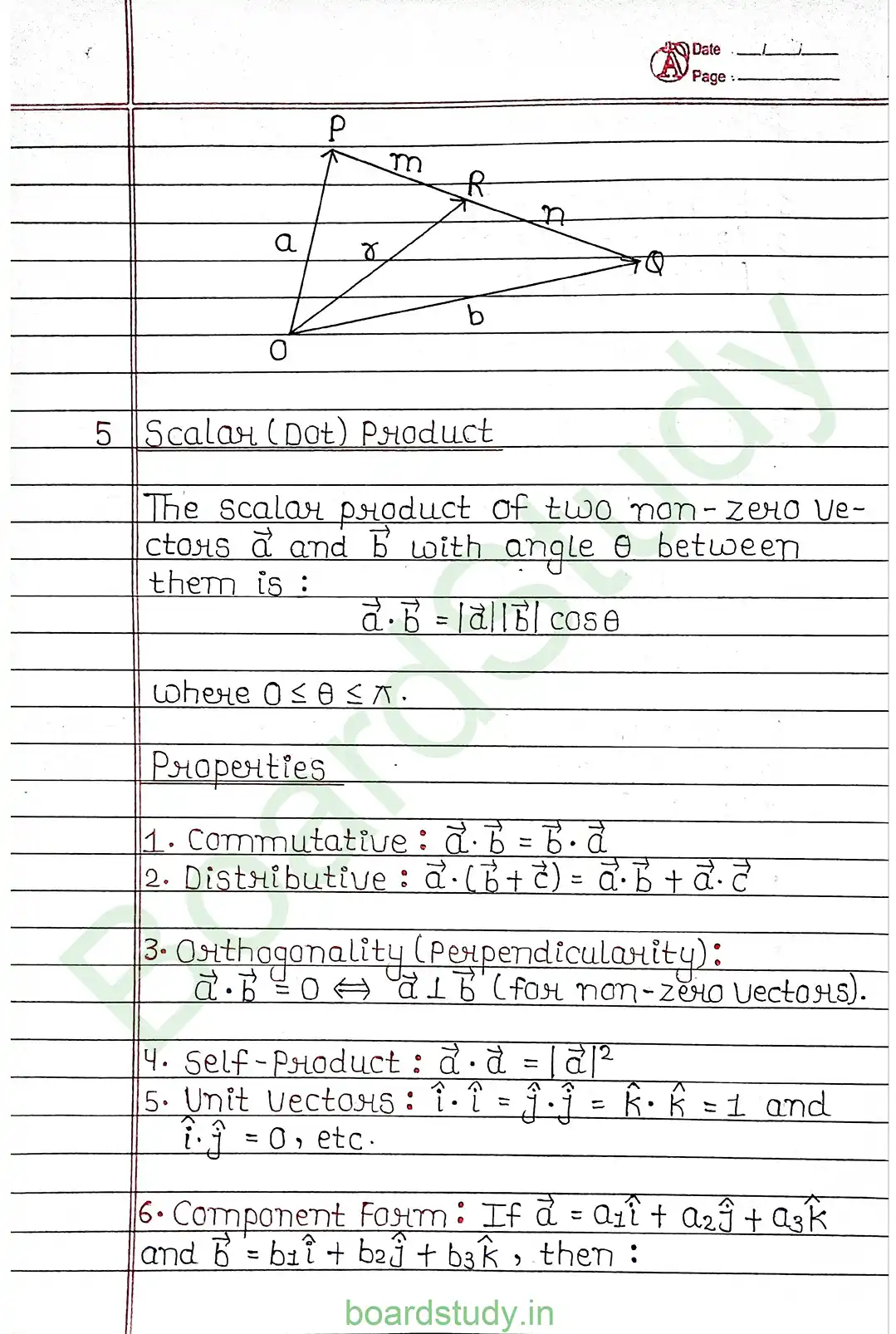 10. Vector Algebra page 0007