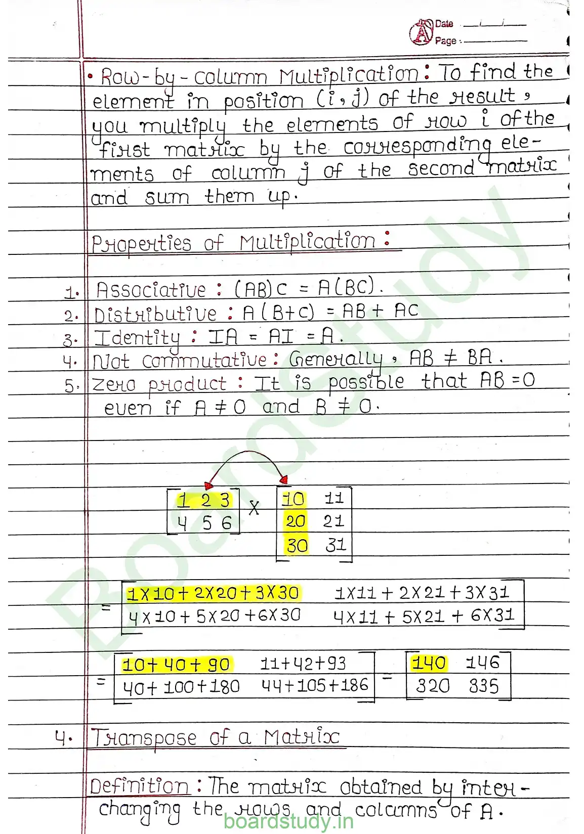 3. Matrices page 0006