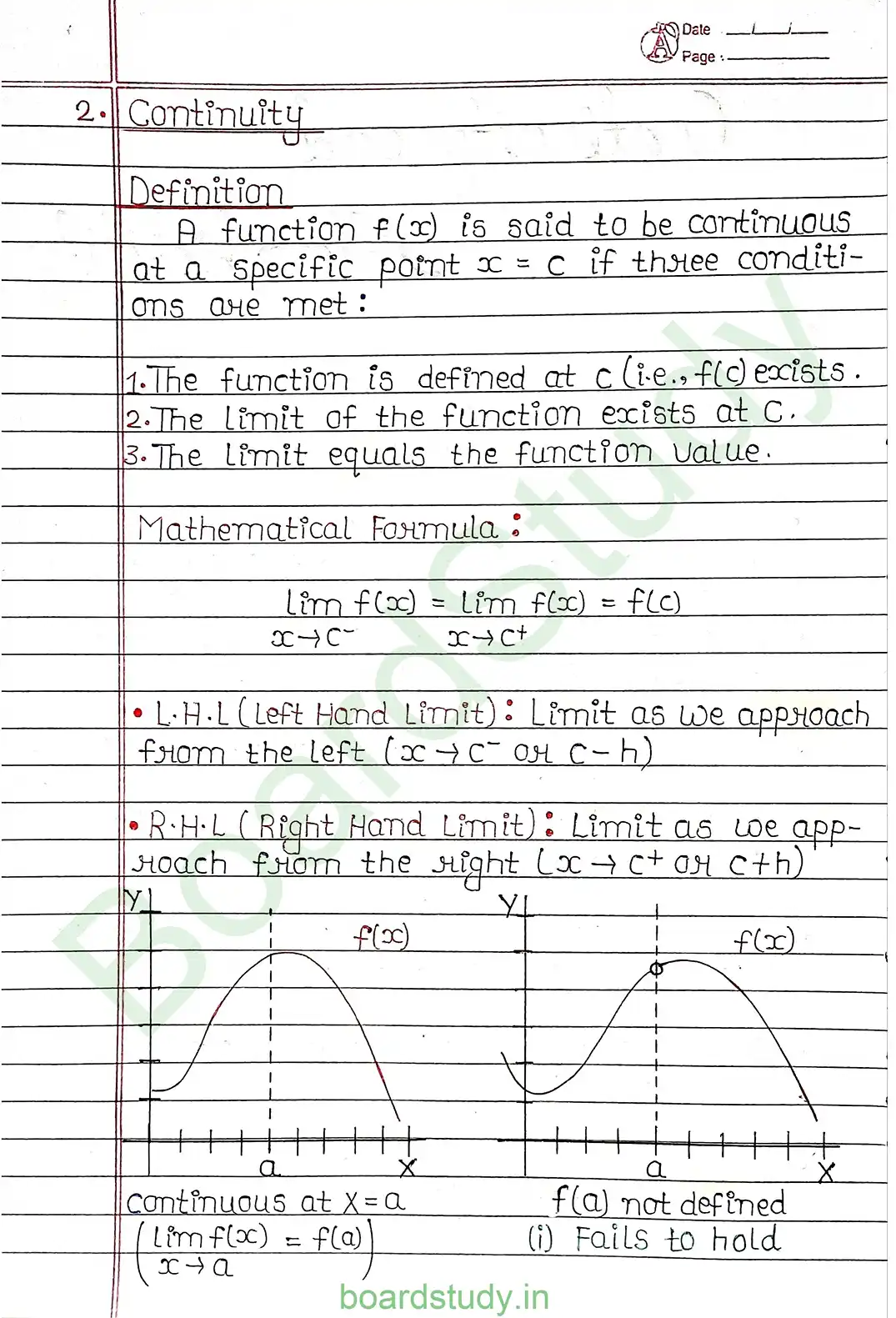 5. Continuity and differentiability page 0002