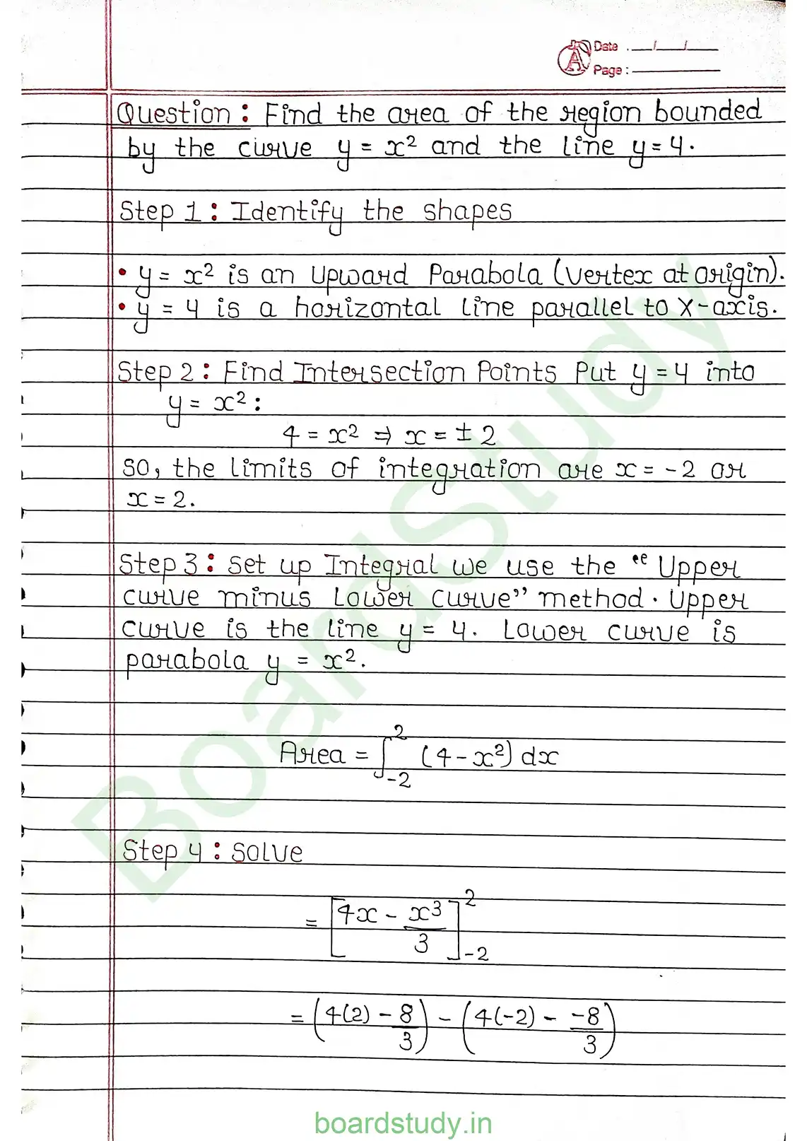 8. Application of integrals page 0007