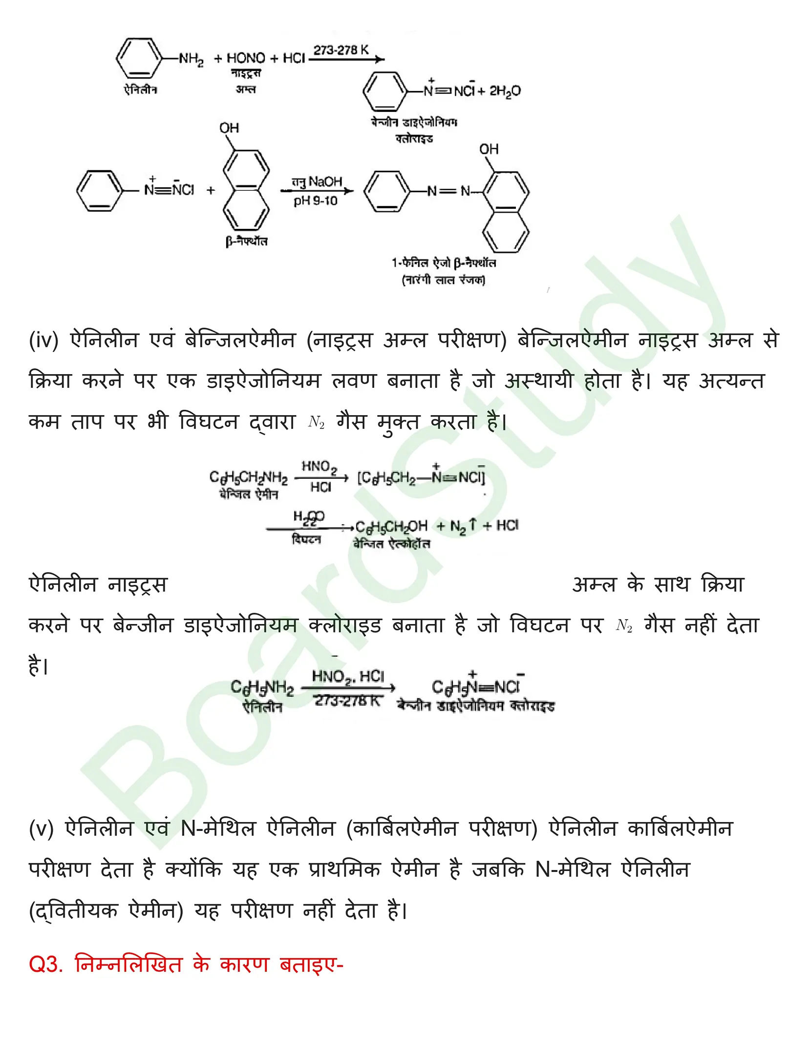 class 12 chemistry amines solution in hindi page 0010