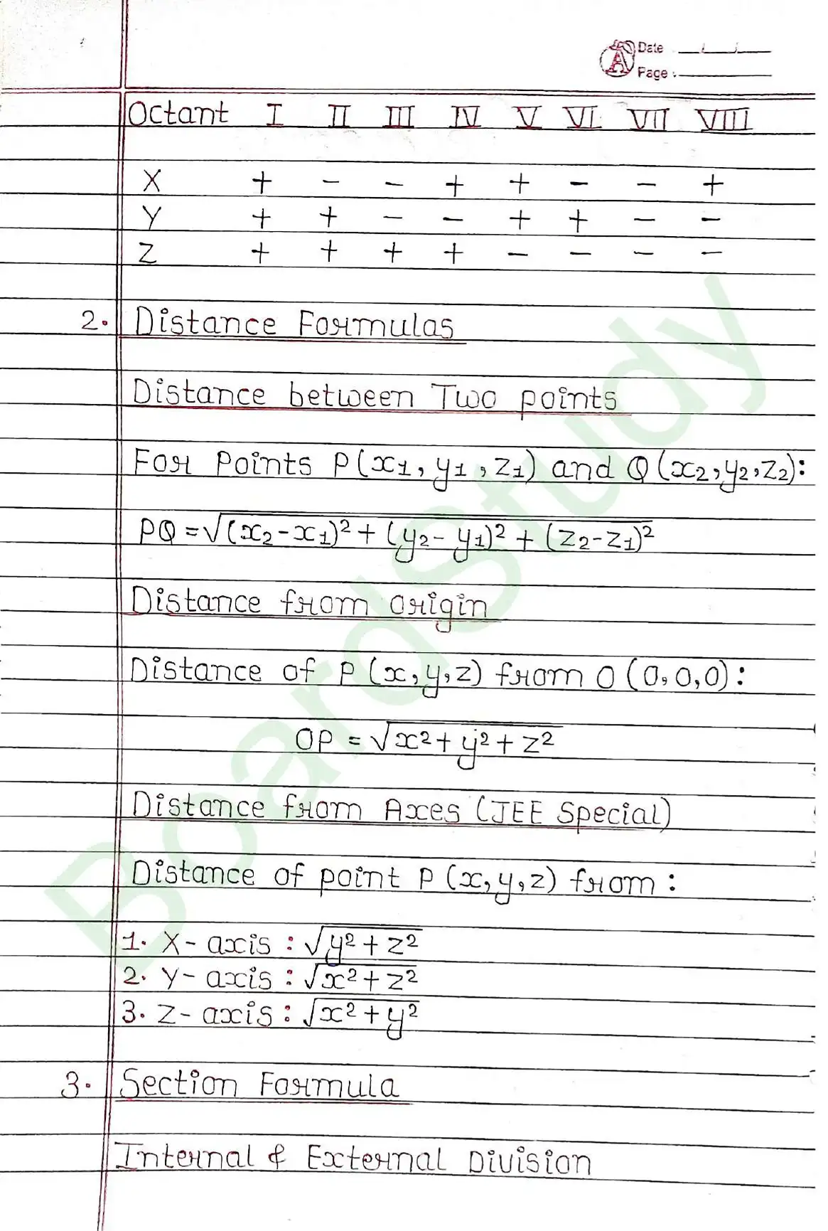3D Geometry class 11 chapter 11 page 0002