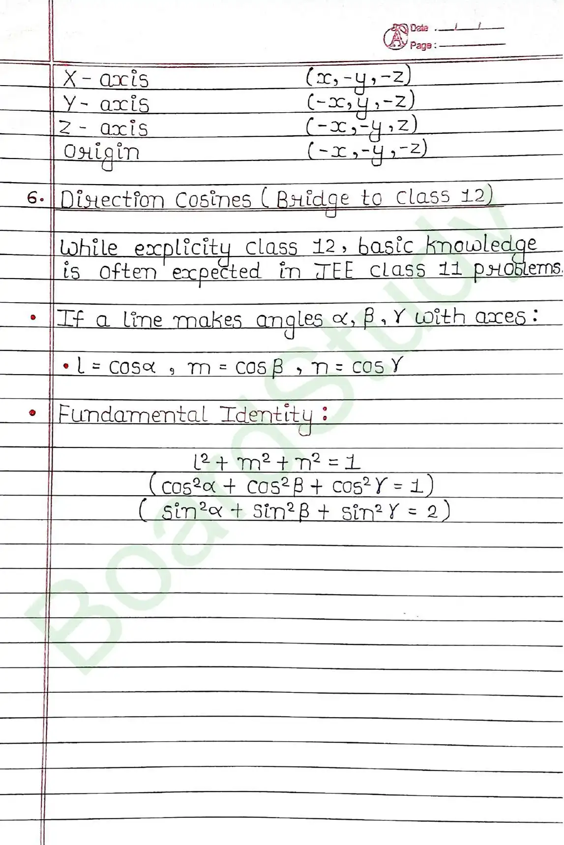 3D Geometry class 11 chapter 11 page 0005