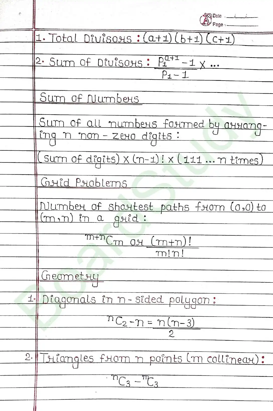 Permutations and Combinations class 11 chapter 6 page 0006