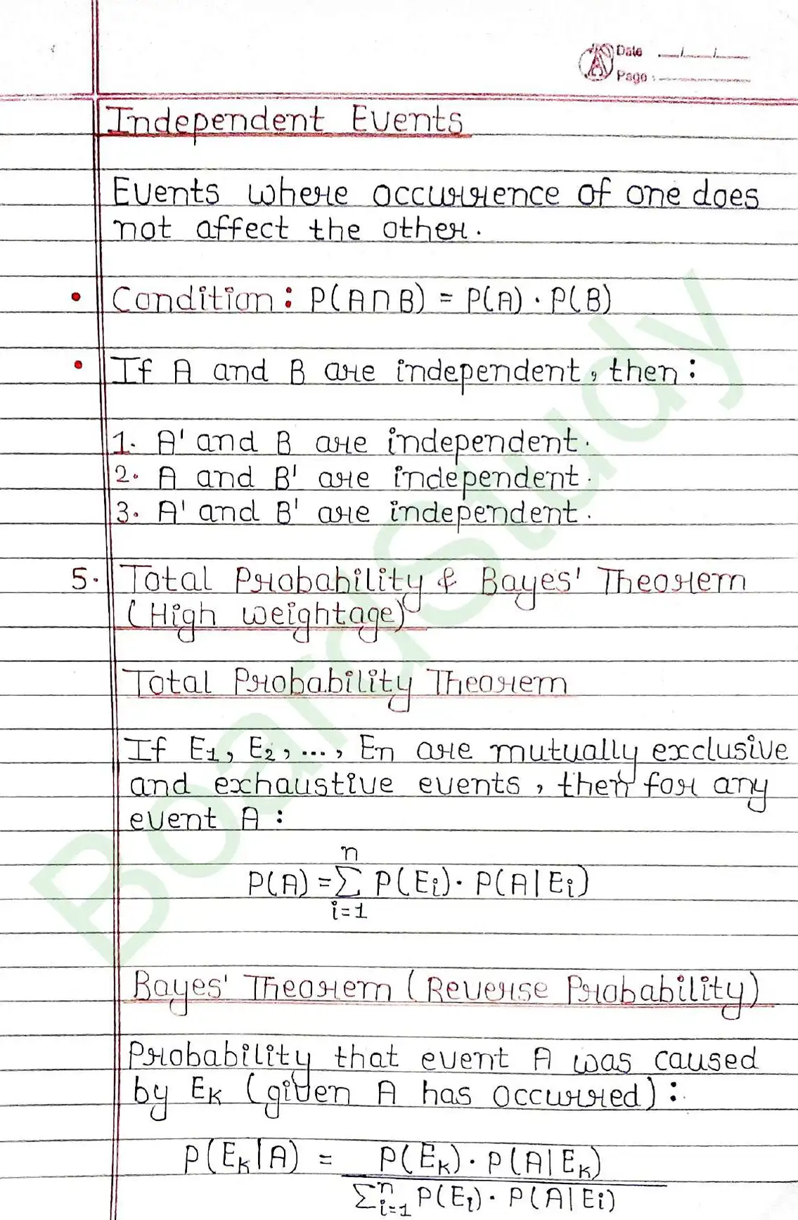 Probability class 11 chapter 14 page 0004