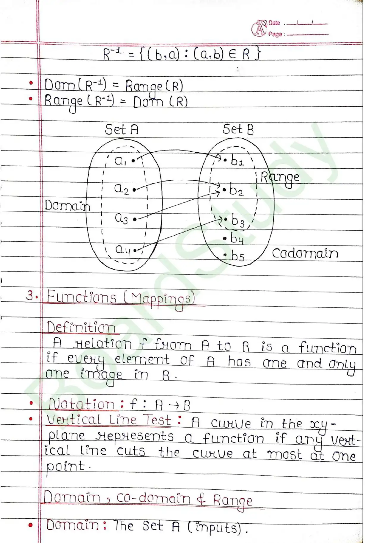 Relations and Functions page 0003