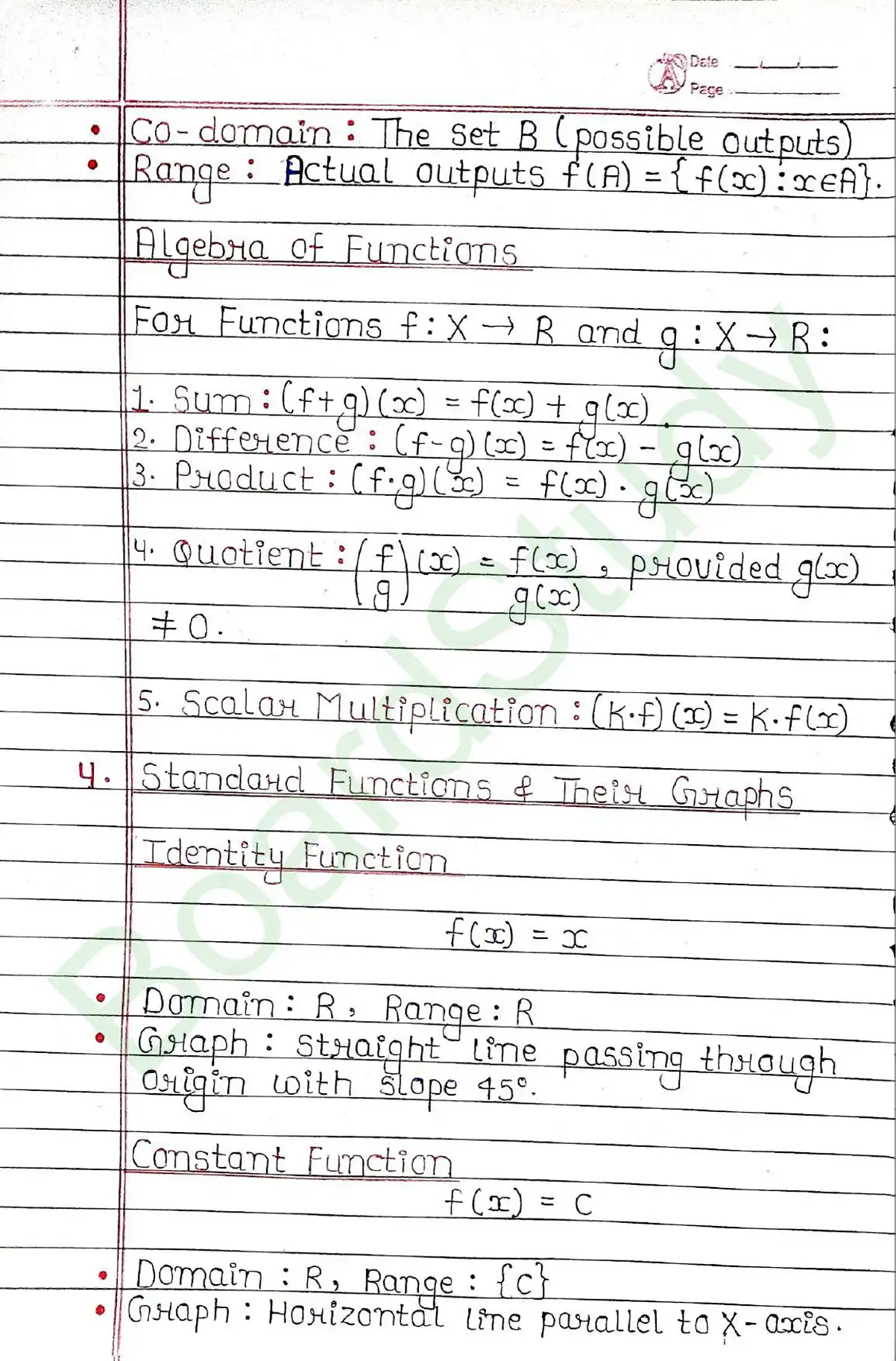 Relations and Functions page 0004