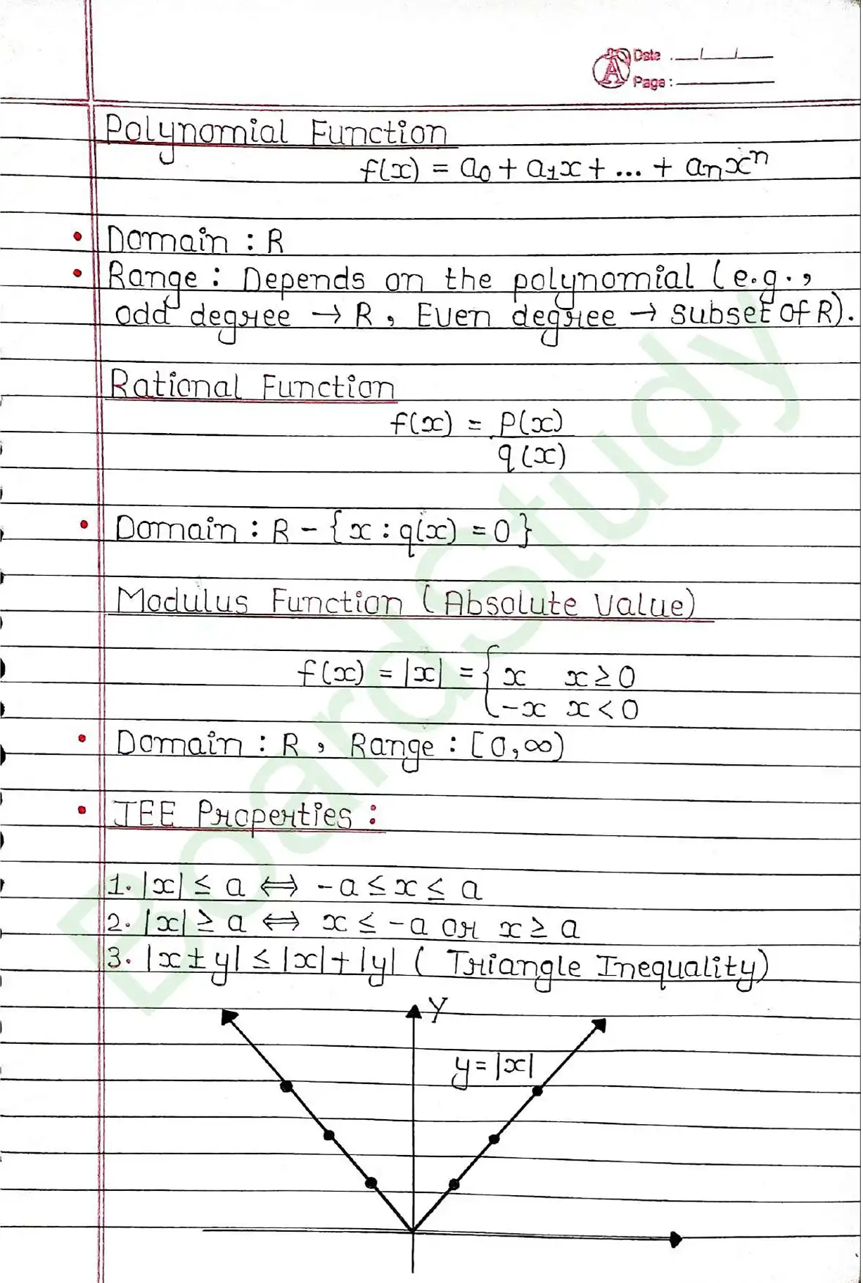 Relations and Functions page 0005