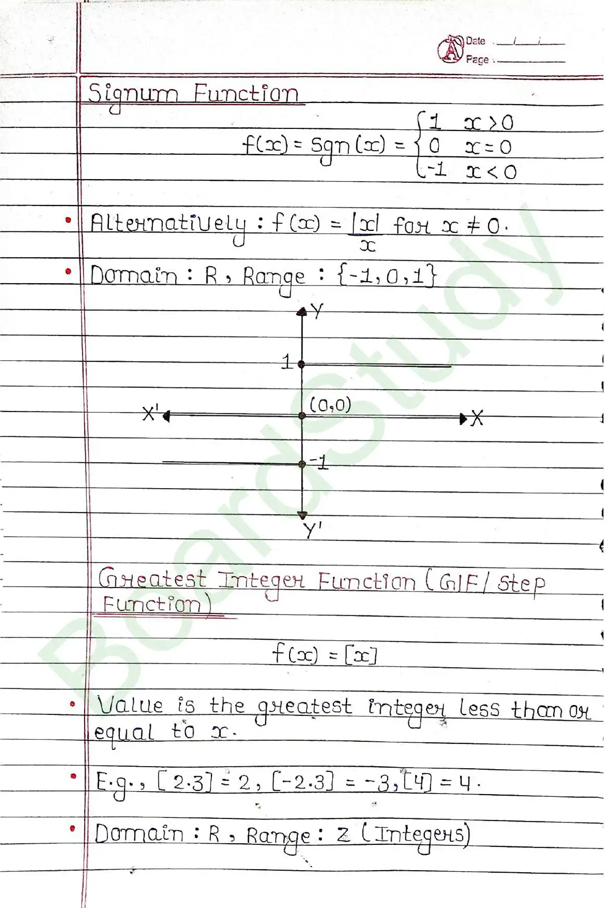 Relations and Functions page 0006